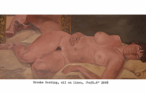 nude figure oil painting joseph besch