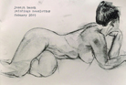 Painting process for Reclining Nude